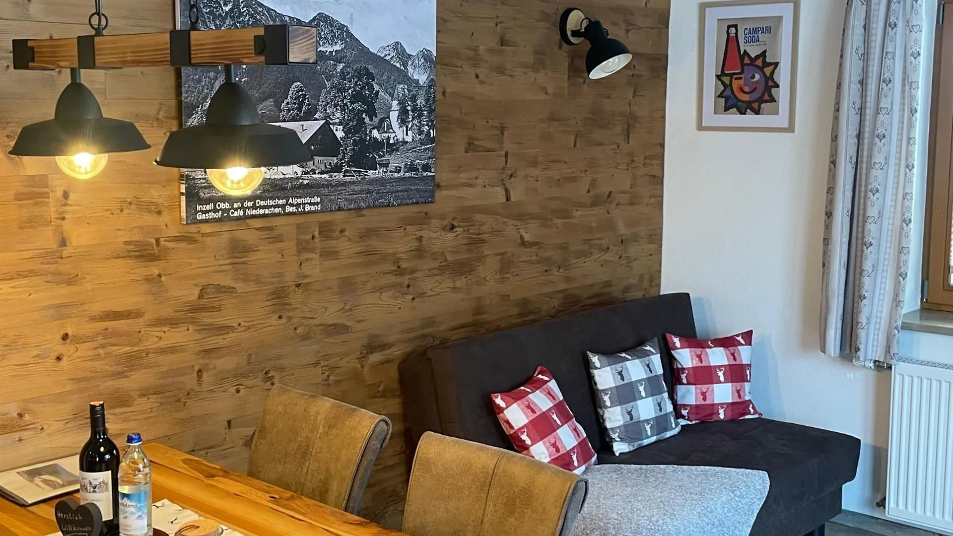 Gaestehaus Aicher - Chiemgau Karte Inzell Lejlighed